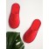 Women's slippers amarohome, size 36-38, red color