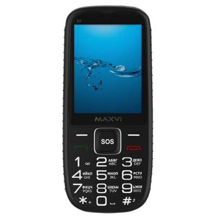 Cell phone Maxvi B9 Black