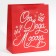 Laminated vertical "New Year's gift", Ml 23 x 27 x 11.5 cm, New Year