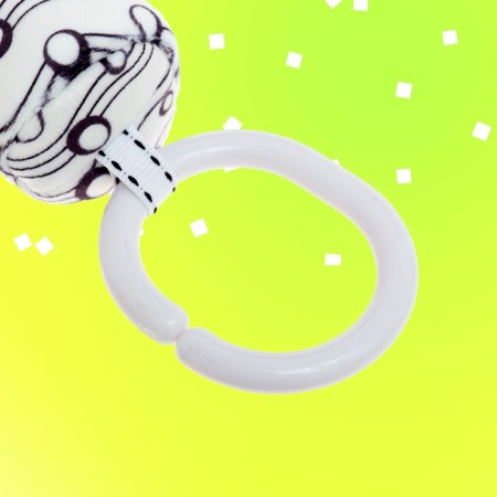 Soft “star” suspension, on a crib and stroller-5