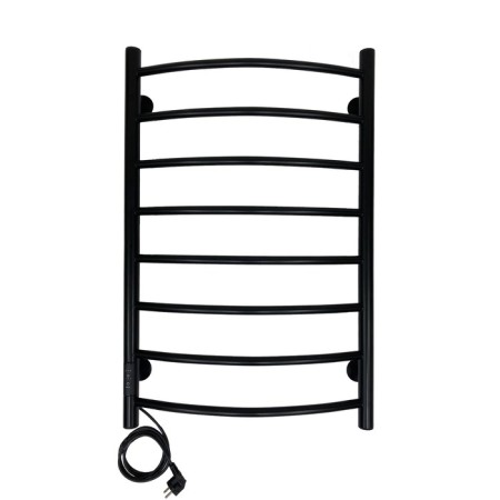 Electric towel "Sanprise" Classic P8, 500x800 mm, left, black