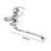 Accoona A7043 bath mixer, single -leaf, silumin, chrome