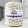 Knitting cord 100% polyester 3mm 100m/200 ± 20g (02-milk)