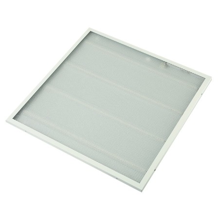 LED LED ceiling Volpe, 45 W, 4300 lm, 6500 K, IP40, 230 V, prism, white