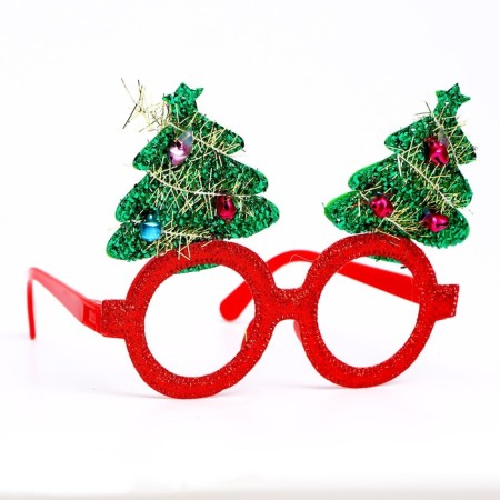 Carnival glasses "Christmas trees" mix-1
