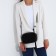 Women's bag over the shoulder, Textura, small size, black color
