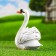 Garden figure "Swan" 20x10x18cm