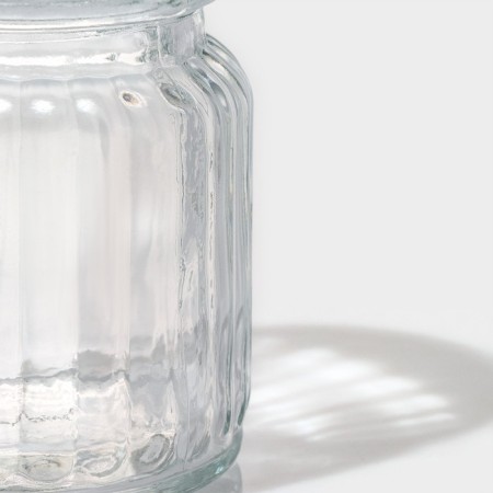 Bank for bulk products with ceramic lid of the bunny, 230 ml-4