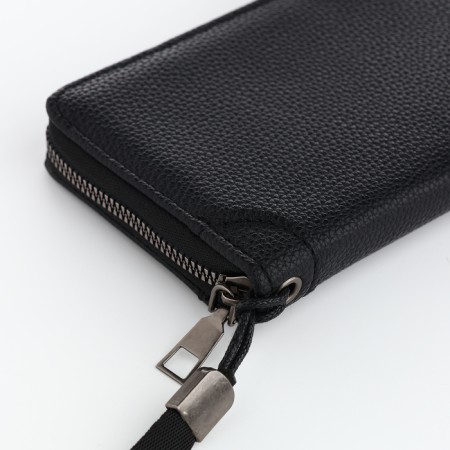 Pearl husband 19.5*2.5*10 cm, 3 depth, d/cards, d/coins, on lightning, black-3