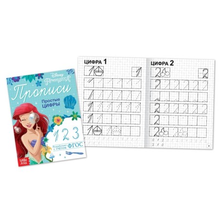 Prophetes "Simple numbers", 20 p., A5, princesses-1
