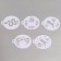Stencils for makeup "Boys" 15 sheets, reusable