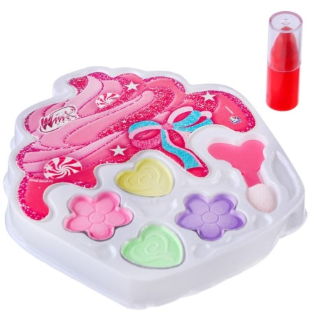 A set of cosmetics, shadows 4 colors, lip gloss "Bloom and Stella", Winx-3