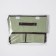 Stellid box for storage with a double lid "Teri", 36 × 25 × 16 cm, green color