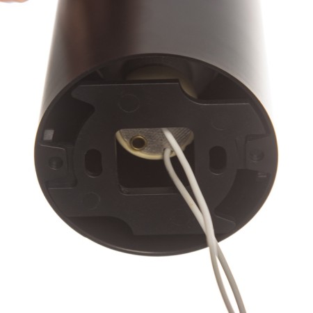 Lamp "Roll" GU10 10W black 7.3x7.3x10.3 cm-5
