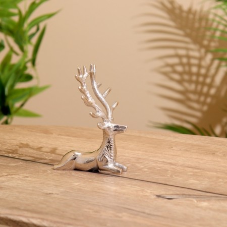 Souvenir "Deer" aluminum 10x8x14 cm