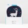Laminated "New Year Deer" package 26 x 12 x 32 cm