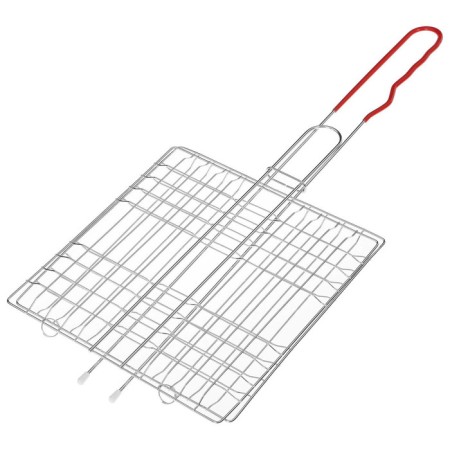 Ground Grill Universal Maclay, 21x21 cm, chrome steel, for barbecue-10