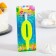 Candle for cake the number "Classic", 9.7 cm, number "0" yellow