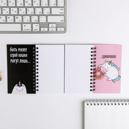 Double notebook crests, 48 ​​sheets "Unit's"-1