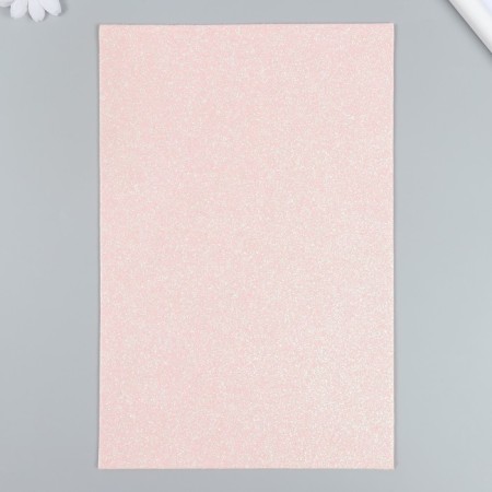 Glitter felt 20x30 cm 2 mm, light-peach-2