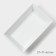 Baking form of heat -resistant ceramics Magistro White Gloss, 1.6 l, 27 × 17 × 6.3 cm
