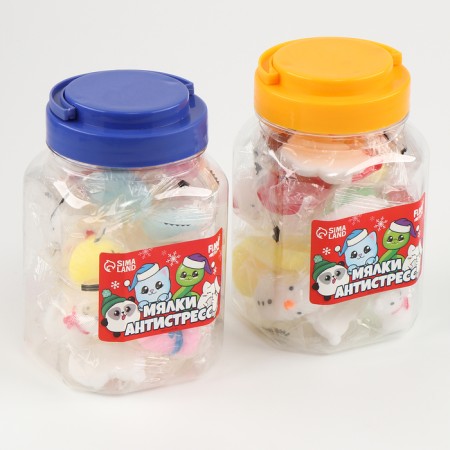 New Year's Anthistress Magic "Funny New Year", in a bank, packing 20 pcs.-5