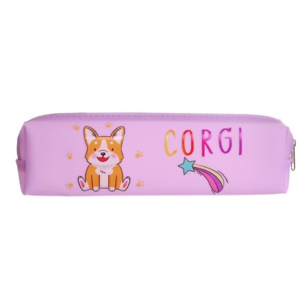 School Penal on the zipper "Dog", mix-2