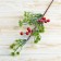 Decor "Winter Magic" Vetochka Green Berries Hurders 42 cm