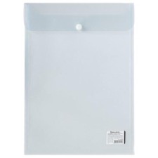 The convert folder on the A4 button, 150 μm, Brauberg, transparent