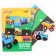 Developing toy "Fun Velcro", Transport, Blue Tractor