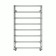 Terminus water heated towel rail "Standard" P8, 500x800 mm, lower connection, chromium