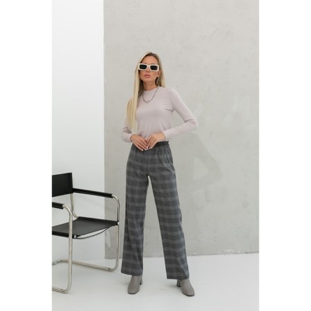 Women's pants, size 56, gray color 60654