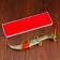 Suv. product knife, scabbard silver with red, blade 22 cm