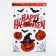 Interior stickers "Happy Halloween", pumpkin, 29.7 × 42 cm