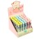Ballpoint handle "Bear" 6-color, 0.5 mm, mix (barcode on a piece)