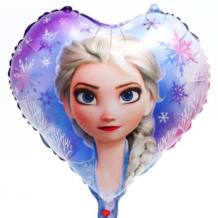 Airy ball "Elsa", 18 inches, foil, cold heart-4