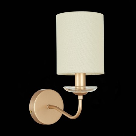 Wall lamp EVOLUCE. Sle108001-01. Rita. 1x40 W, E14, 12x28 cm, golden color-3