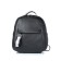 Youth backpack, genuine leather, 250x295x110 cm, black