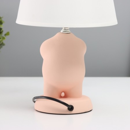 HELP LAM "Puzan" 1x40W E14 pink 19.5x19.5x34cm-5