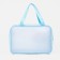 Cosmetic bag with lightning, blue color