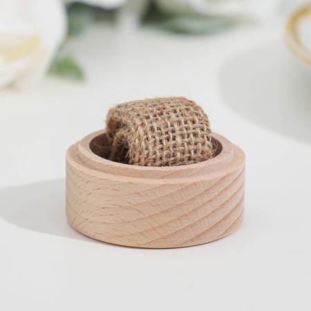 Casket for the rings "offer", beech, 5.2x4.2 cm-2