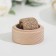 Casket for the rings "offer", beech, 5.2x4.2 cm