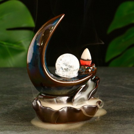 Set of incense on the stand "crescent" 10x5x13cm