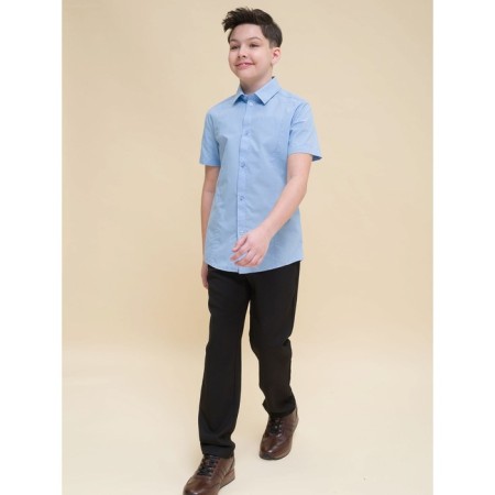 Surchashka upper for boys, height 128 cm, blue color-5