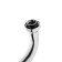 Pour for the Zein mixer, 3/4 ", S-shaped, on the axis 21 cm, aerator plastic