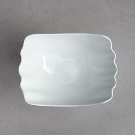 Salad bowl, with a stand, 1.2 l, porcelain, Iran-2
