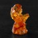 Souvenir "Angel with a book", amber