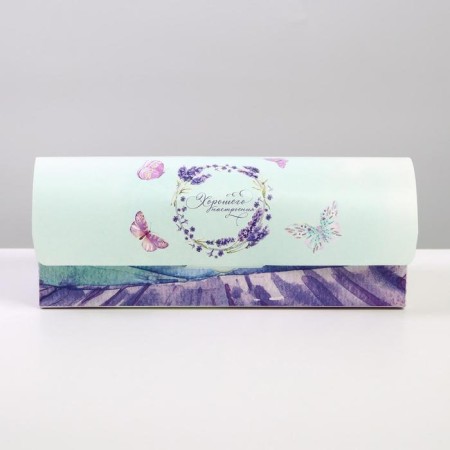 Confectionery packaging, cupcake box, “good mood”, 9 x 9 x 24.5 cm-1