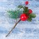Decor "Winter Dreams" Balls of Berries, 20 cm