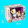 Robot Cat "Smart pet" zhory, programmable, on the control panel, interactive: sound, light, dancing, musical, batteries, in Russian, white